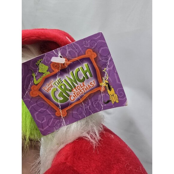 Dr Suess Grinch Plush Beverly Hills Teddy Bear Co. Posable Plush 16" READ INFO - Picture 6 of 14